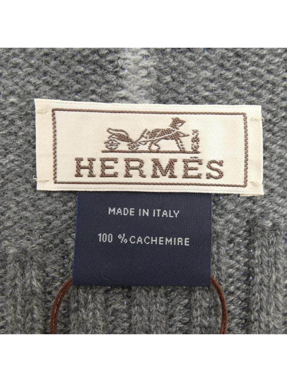 Hermes Scarf Gray